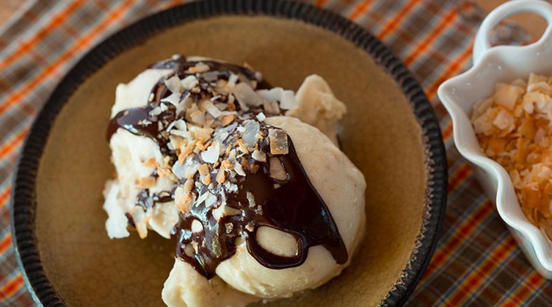 Cannabis infused Vegan Banana Sundae recipe