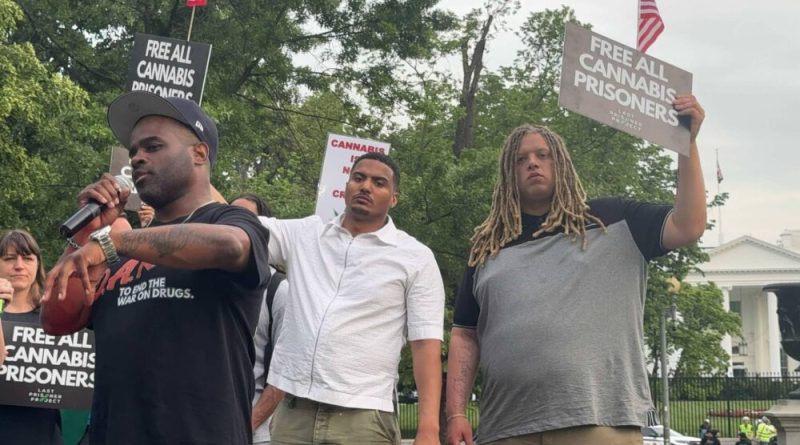 Former Marijuana Prisoners And Activists Stage White House Event Urging Trump To Free People Still Incarcerated Over Cannabis